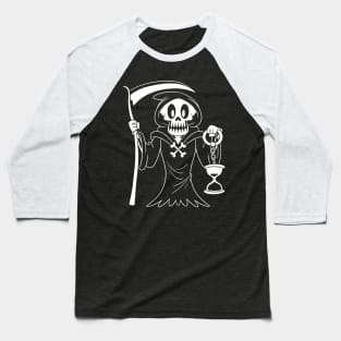 That's all Dude Grim Reaper Death 30s Old Cartoon Halloween Party Gift Baseball T-Shirt